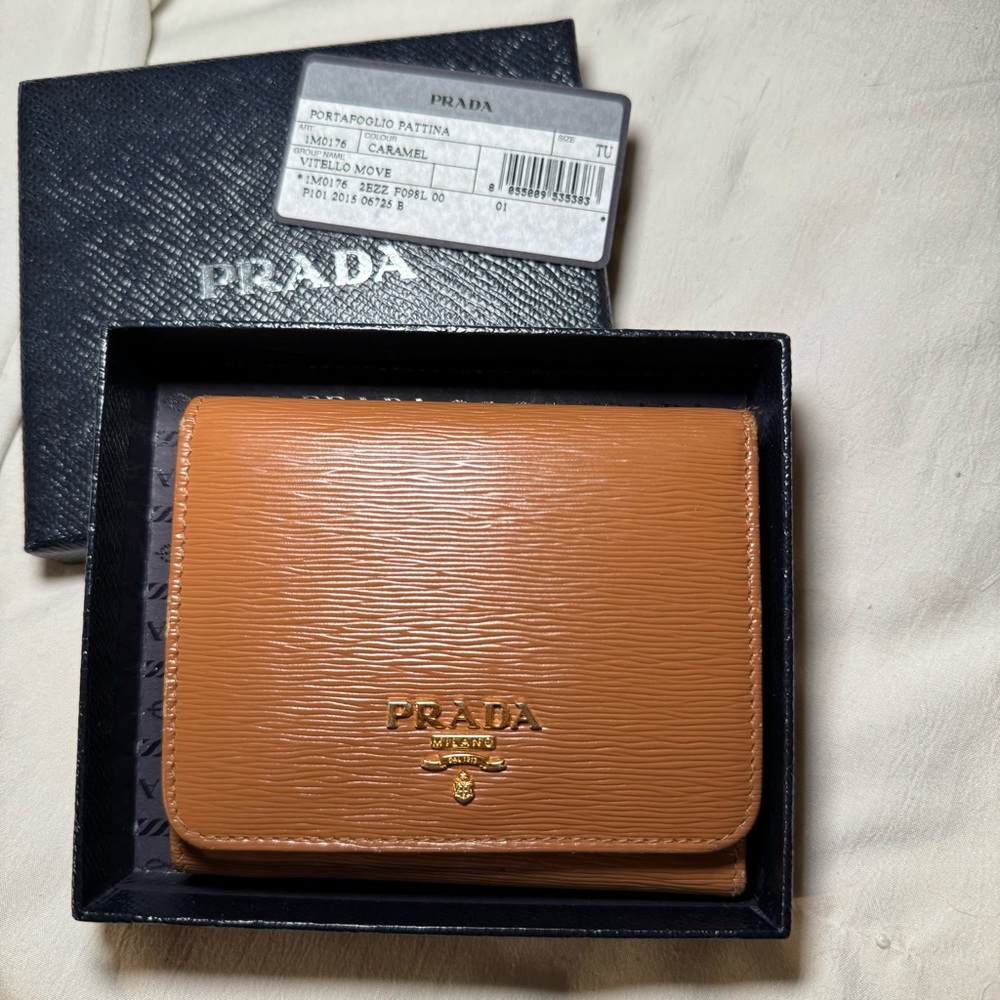 Prada | Authentic Portafoglio Portamon Wallet - Picture 6 of 9